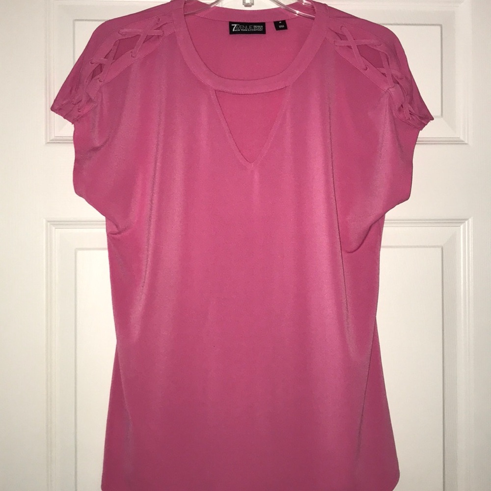 Pink blouse